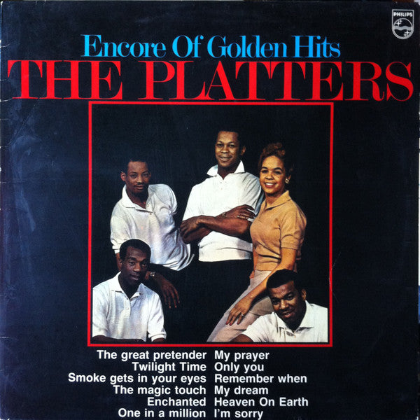 The Platters : Encore Of Golden Hits (LP, Comp, RE)