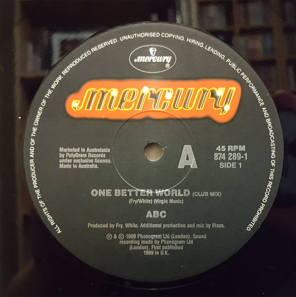 ABC : One Better World (12", Single)