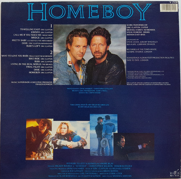 Various : Homeboy - The Original Soundtrack (LP, Comp)