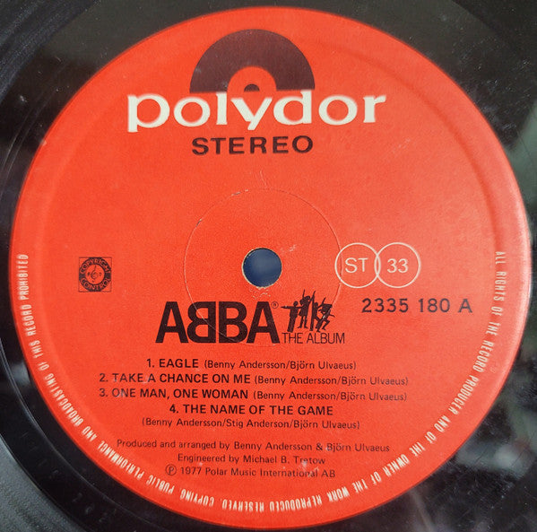 ABBA : The Album (LP, Album, Red)