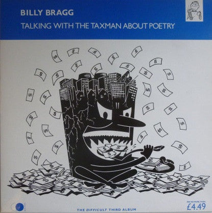 Billy Bragg : Talking With The Taxman About Poetry (LP, Album, PRS)