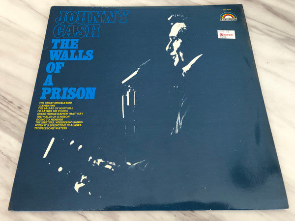 Johnny Cash : The Walls Of A Prison (LP, Comp, RE)