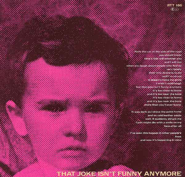 The Smiths : That Joke Isn't Funny Anymore (12", Single, CBS)
