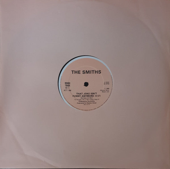 The Smiths : That Joke Isn't Funny Anymore (12", Single, CBS)