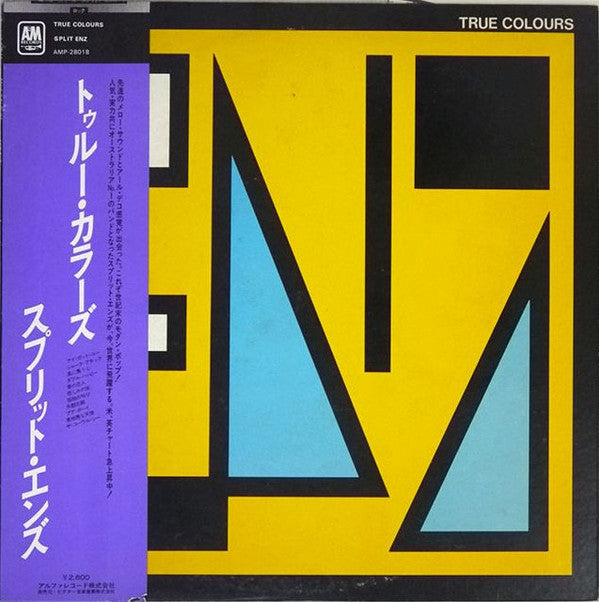 Split Enz : True Colours (LP, Album, Yel)