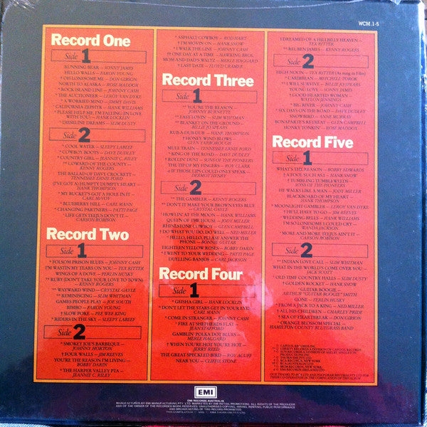 Various : Big Wide Wonderful World Of Country Music (5xLP, Comp)