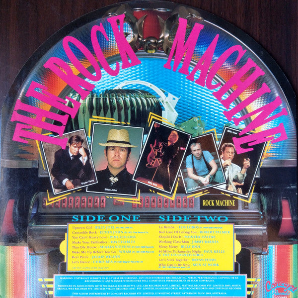Various : The Rock Machine Jumpin' Juke Box Hits (LP, Comp)