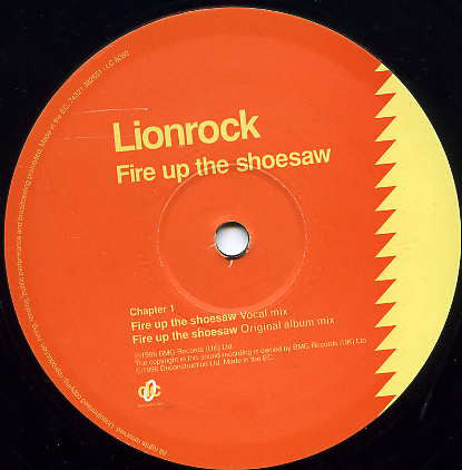 Lionrock : Fire Up The Shoesaw (12", Single)