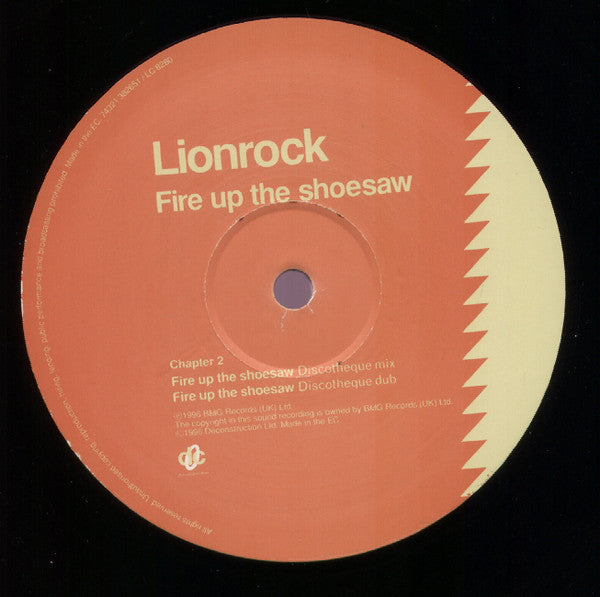 Lionrock : Fire Up The Shoesaw (12", Single)