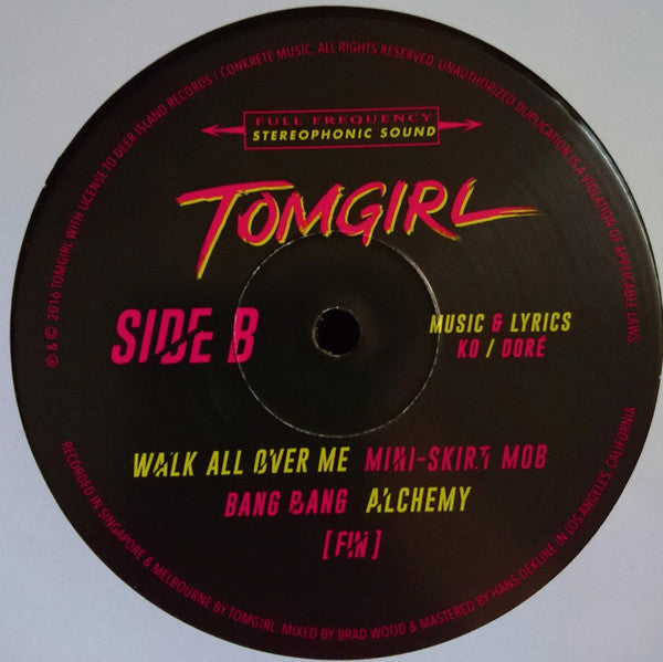 Tomgirl : Tomgirl (LP, Album)