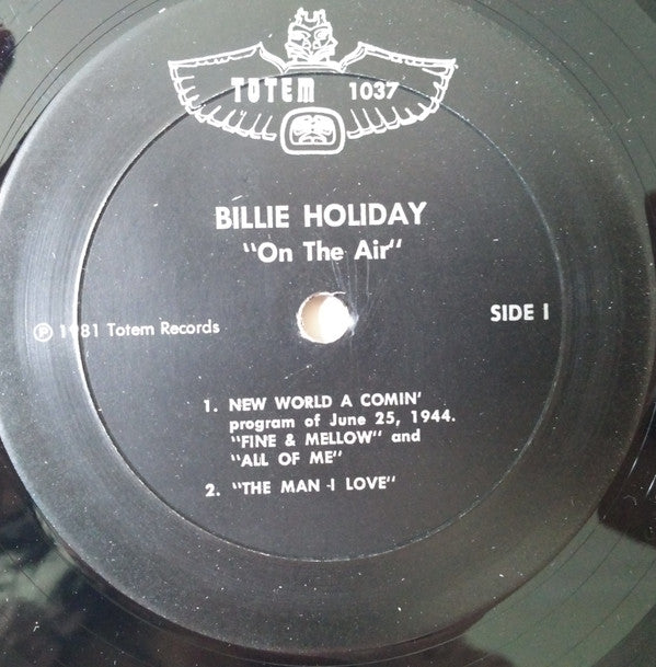 Billie Holiday : "On the Air" (LP)