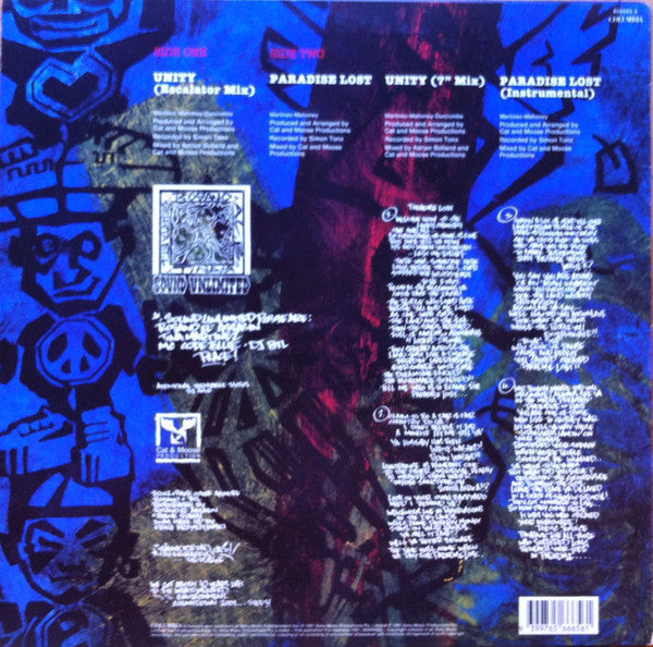 Sound Unlimited Posse : Unity (12", Single)