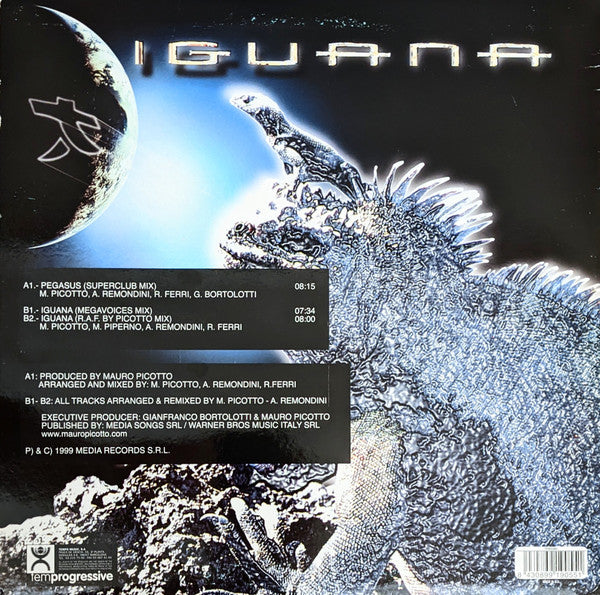 Mauro Picotto : Pegasus / Iguana "E.P."  (12", EP)