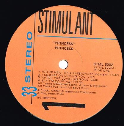 Princess : Princess (LP, Album)