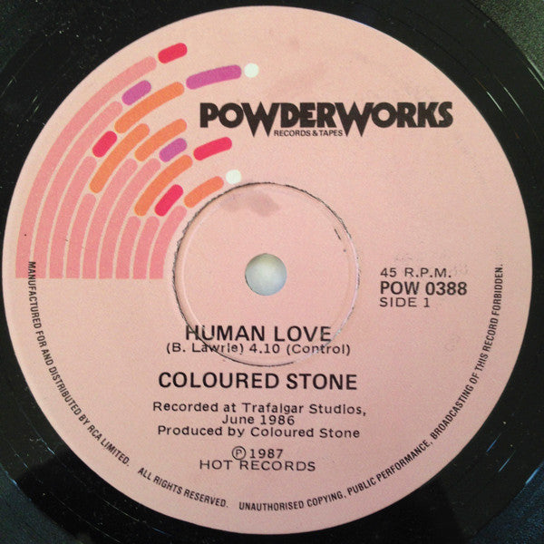 Coloured Stone : Human Love (7&quot;, Single)