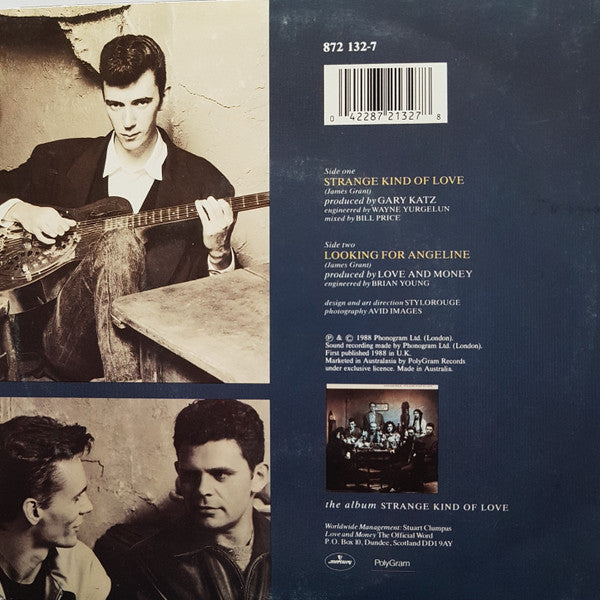 Love And Money : Strange Kind Of Love (7", Single)