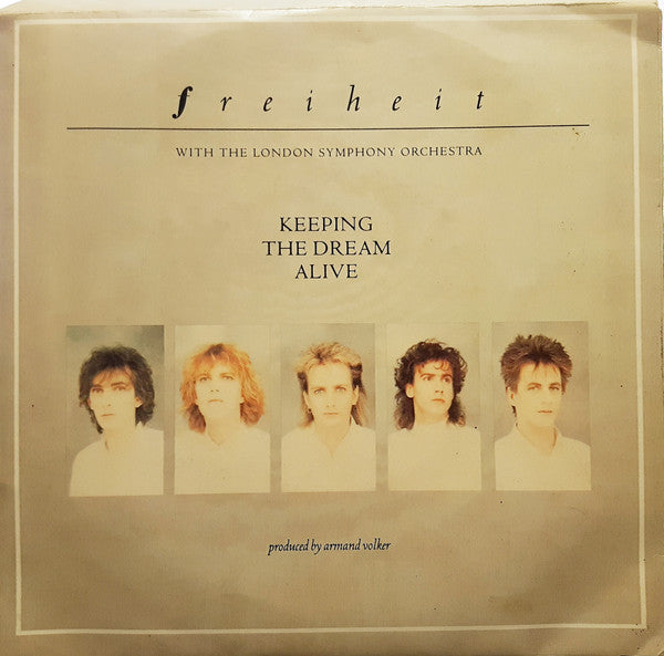 Münchener Freiheit : Keeping The Dream Alive (7&quot;, Single)