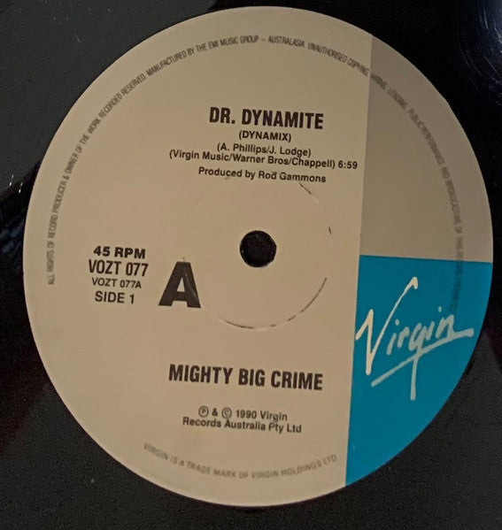 Mighty Big Crime : Dr. Dynamite (12&quot;)