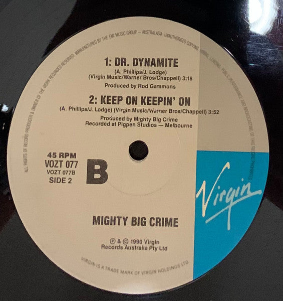 Mighty Big Crime : Dr. Dynamite (12")