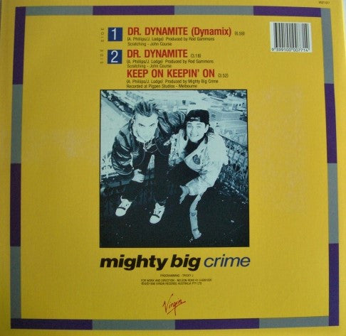 Mighty Big Crime : Dr. Dynamite (12")