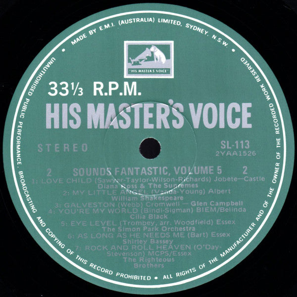 Various : Telethon Sounds Fantastic 75 (Volume 5) (LP, Album, Comp)