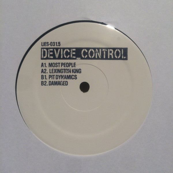 Device Control (2) : Device_Control (12&quot;, EP)