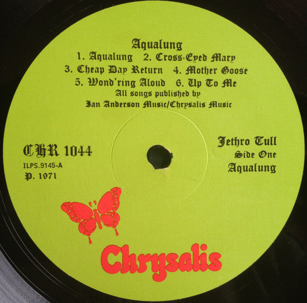 Jethro Tull : Aqualung (LP, Album, RP)