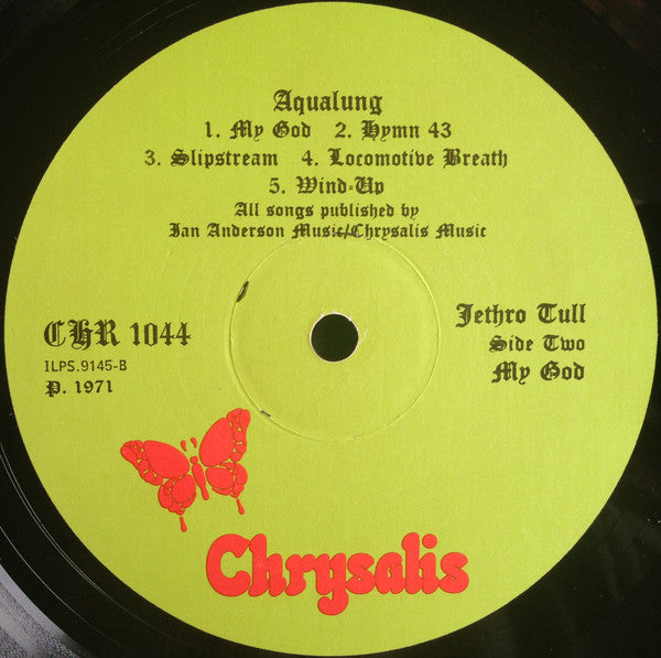 Jethro Tull : Aqualung (LP, Album, RP)