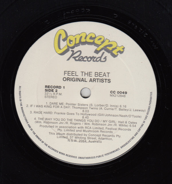 Various : Feel The Beat (2xLP, Comp)