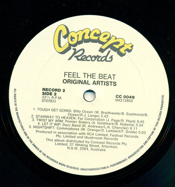 Various : Feel The Beat (2xLP, Comp)
