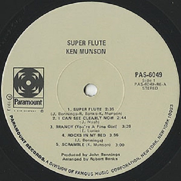 Ken Munson : Super Flute (LP, Album)