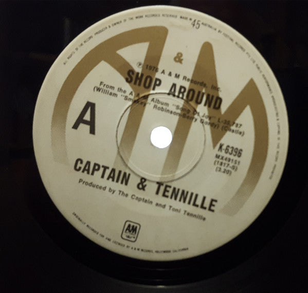 Captain And Tennille : Shop Around (7&quot;, Single)