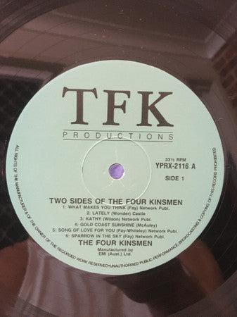 The Four Kinsmen : Two Sides Of The Four Kinsmen (LP, Album)