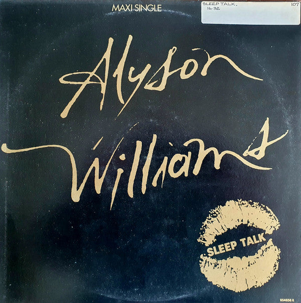 Alyson Williams : Sleep Talk (12")