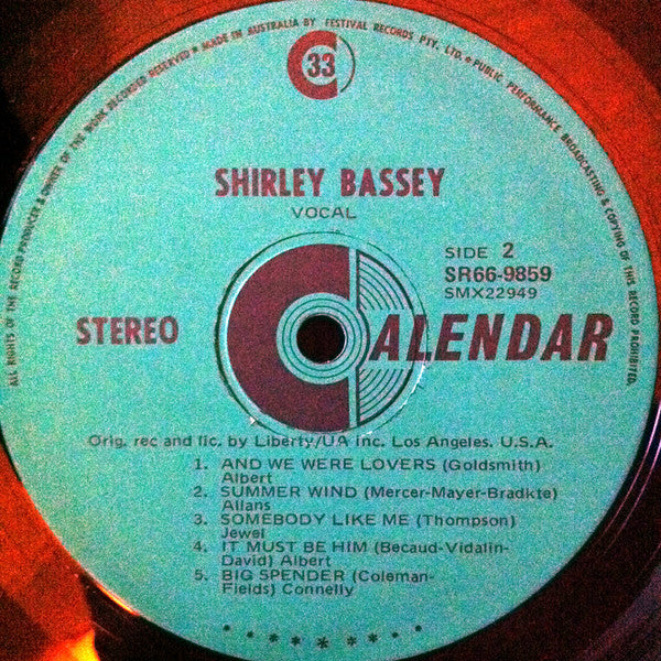 Shirley Bassey : Shirley Bassey (LP, Comp)
