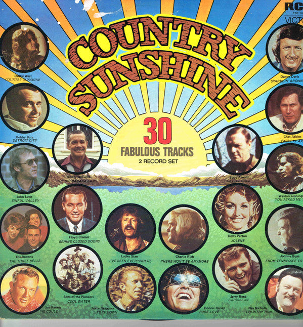 Various : Country Sunshine (2xLP, Album, Comp)