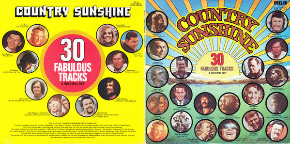 Various : Country Sunshine (2xLP, Album, Comp)