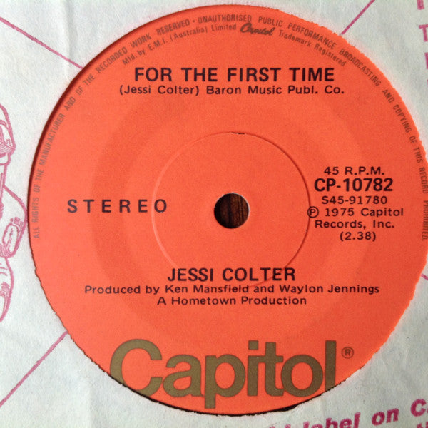 Jessi Colter : I'm Not Lisa (7")