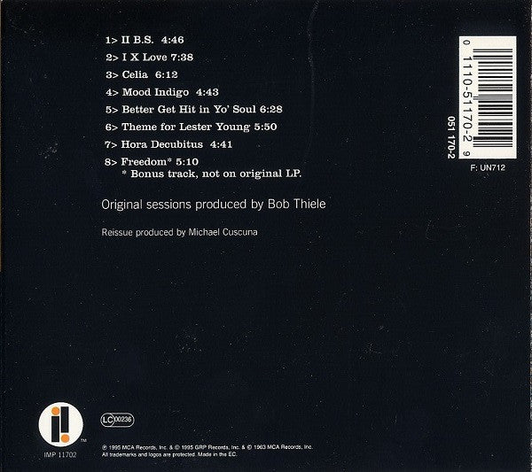 Charles Mingus : Mingus Mingus Mingus Mingus Mingus (CD, Album, RE, RM, Dig)