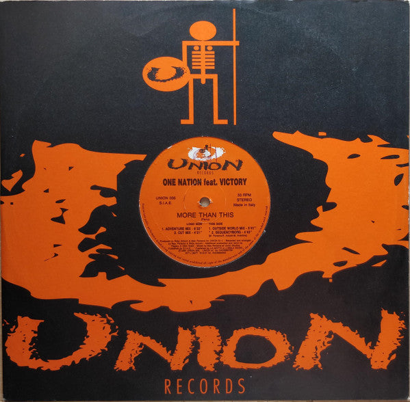 One Nation Feat Victory (2) : More Than This (12")