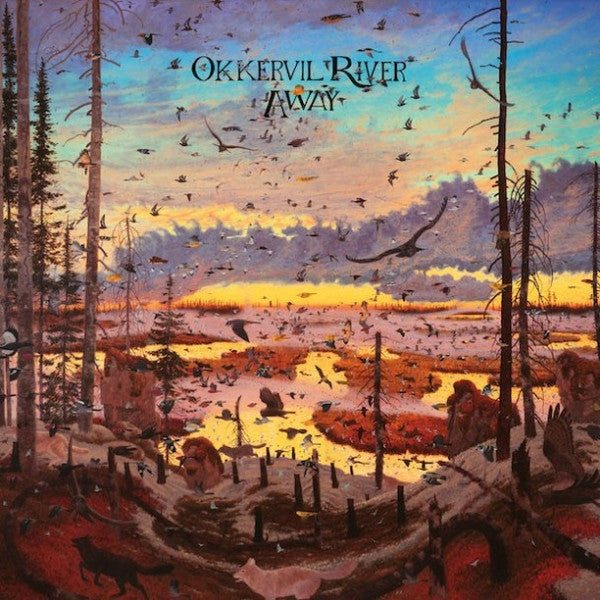 Okkervil River : Away (LP, Album, Tra + LP, Album, Cle)