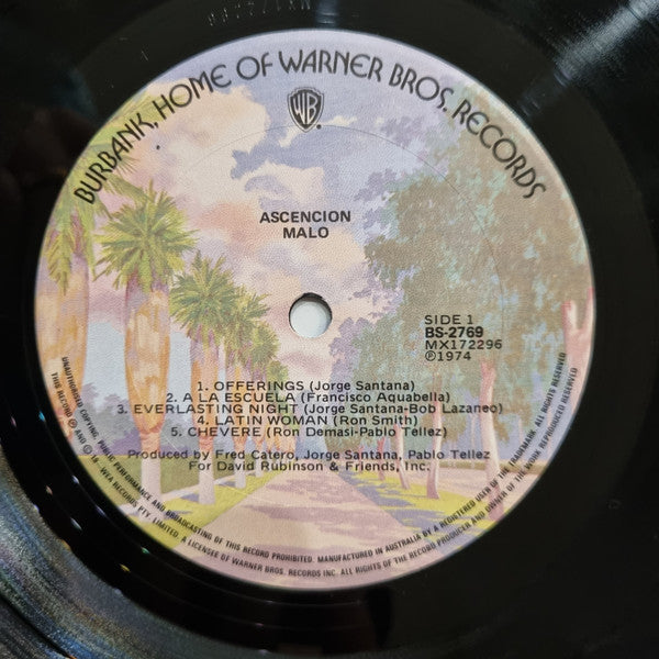 Malo (2) : Ascención (LP, Album)