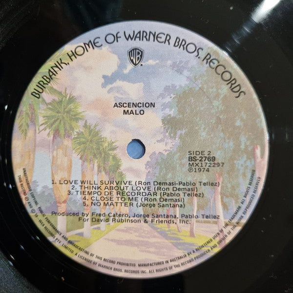 Malo (2) : Ascención (LP, Album)