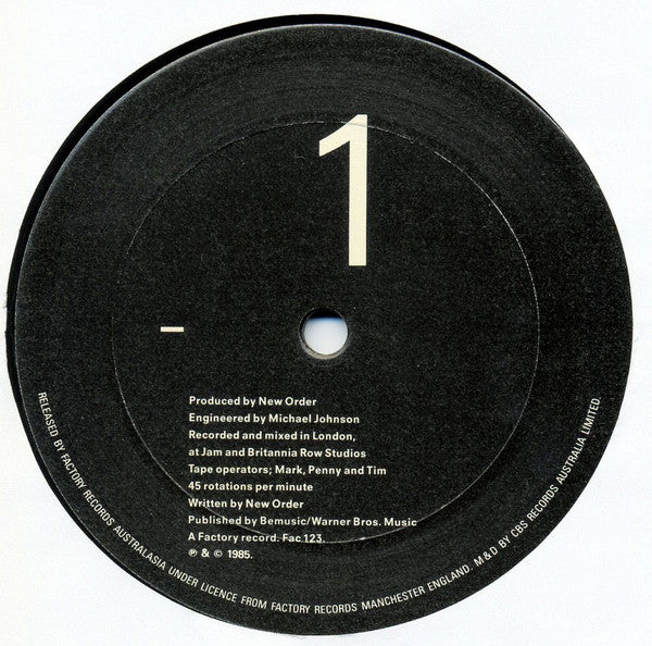 New Order : The Perfect Kiss (12")