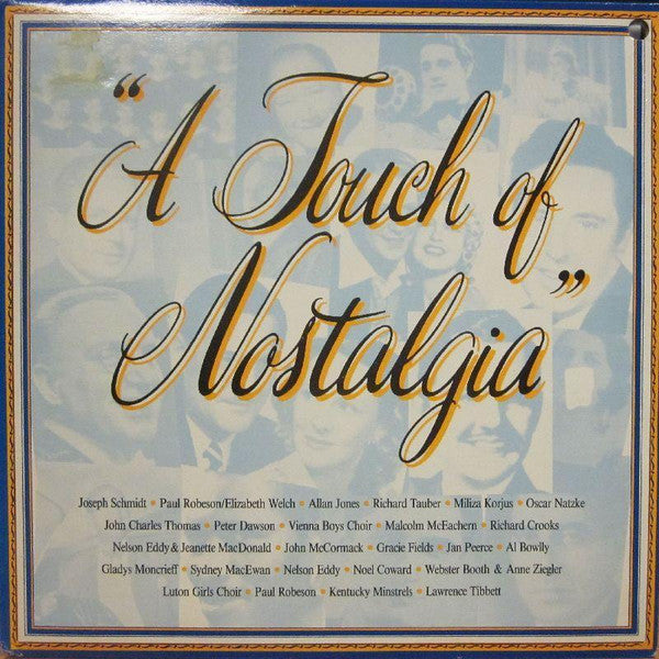 Various : A Touch Of Nostalgia  (2xLP, Comp, Mono)