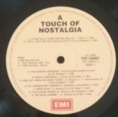 Various : A Touch Of Nostalgia  (2xLP, Comp, Mono)