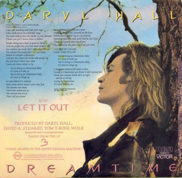 Daryl Hall : Dreamtime (7", Single)
