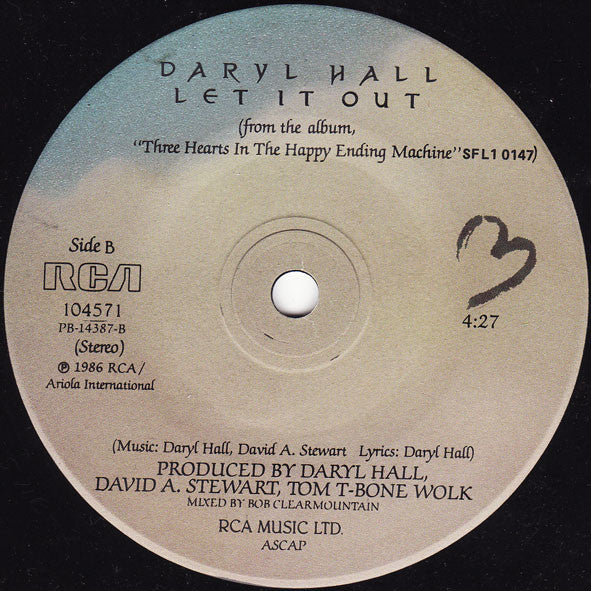 Daryl Hall : Dreamtime (7", Single)