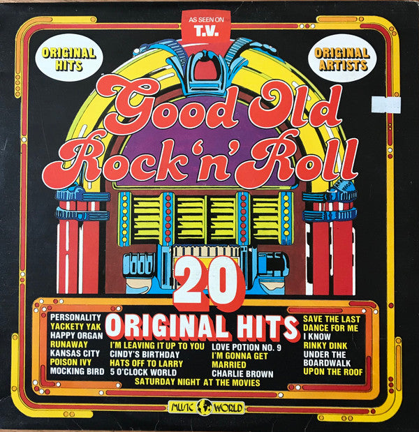 Various : Good Old Rock &#39;N&#39; Roll 20 Original Hits (LP, Comp)