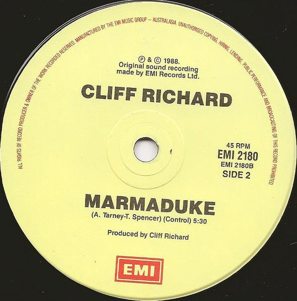 Cliff Richard : Mistletoe & Wine (7", Single, Pic)